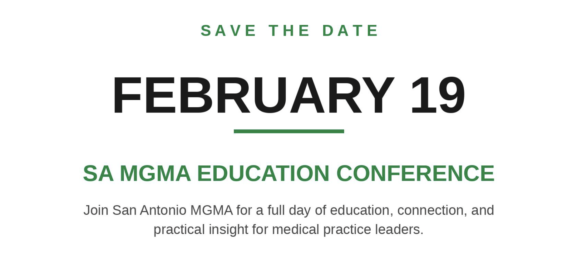 2027 Education Conference